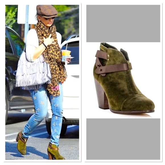 Rag & Bone Harrow Booties, Size 38.5 - Picture 2 of 15